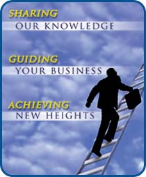 Sharing our knowledge. Guiding your business. Achieving new heights.